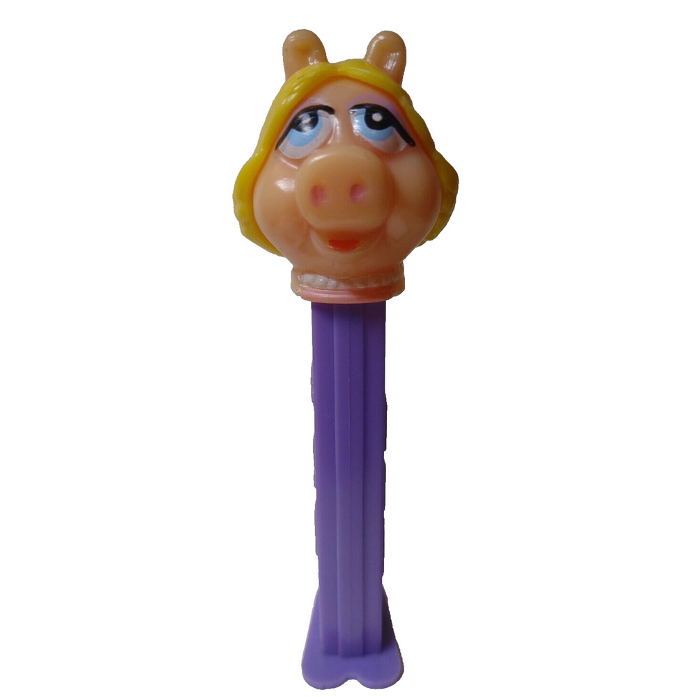 Pez Muppets Miss Piggy Candy Container Vintage Czech JHP Pig Lady Retro